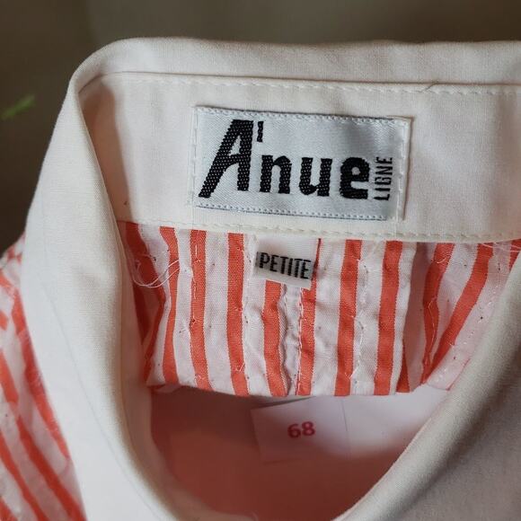 A'nue Ligne Women's Long Sleeve Button Up Sequined Top Size Petite L - Picture 7 of 11